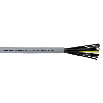 LAPP ÖLFLEX® CLASSIC 110 Steuerleitung 80 G 0.75 mm² Grau 1119180-50 50 m