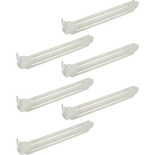 InLine® PCI Slotblech Blindblende, 6er Pack