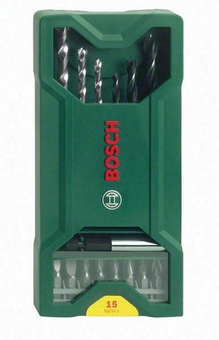 Bohrerbit-Set Mini-X-Line 15tlg. LxBxH 194x83x21mm G.0,22kg-1