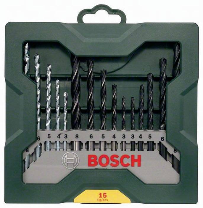 Bohrerbit-Set Mini-X-Line 15tlg. LxBxH 157x150x20mm-1