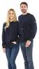 ESD-Sweatshirt, rundhals, 280g/m², marineblau, M
