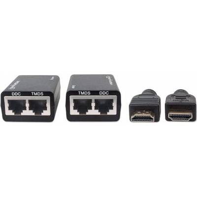 Manhattan HDMI Cat5e/Cat6 Extender (Receiver and Transmitter modules)