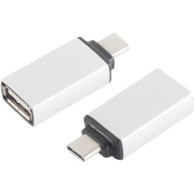S-Conn 14-05016 USB 3.1 C USB 2.0 A Silber Kabelschnittstellen-/adapter (14-05016)