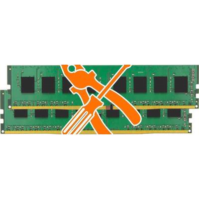 Upgrade auf 16 GB mit 2x 8 GB DDR4-2666 Kingston DIMM Arbeitsspeicher (KVR26N19S8/8-X2-UPGRADE-16GB)