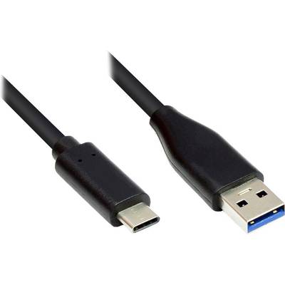 EXSYS EX-K1584-3.0 USB Kabel 3 m USB 3.2 Gen 1 (3.1 Gen 1) USB A USB C Schwarz (EX-K1584-3.0)