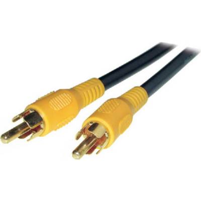 S/CONN maximum connectivity Video Cinch Kabel-Cinchstecker auf Cinchstecker, vergoldet , 10,0m (90022-10G)