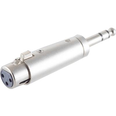 S/CONN maximum connectivity XLR-Kupplung auf Klinkenstecker 6,3 mm, Stereo (55035)