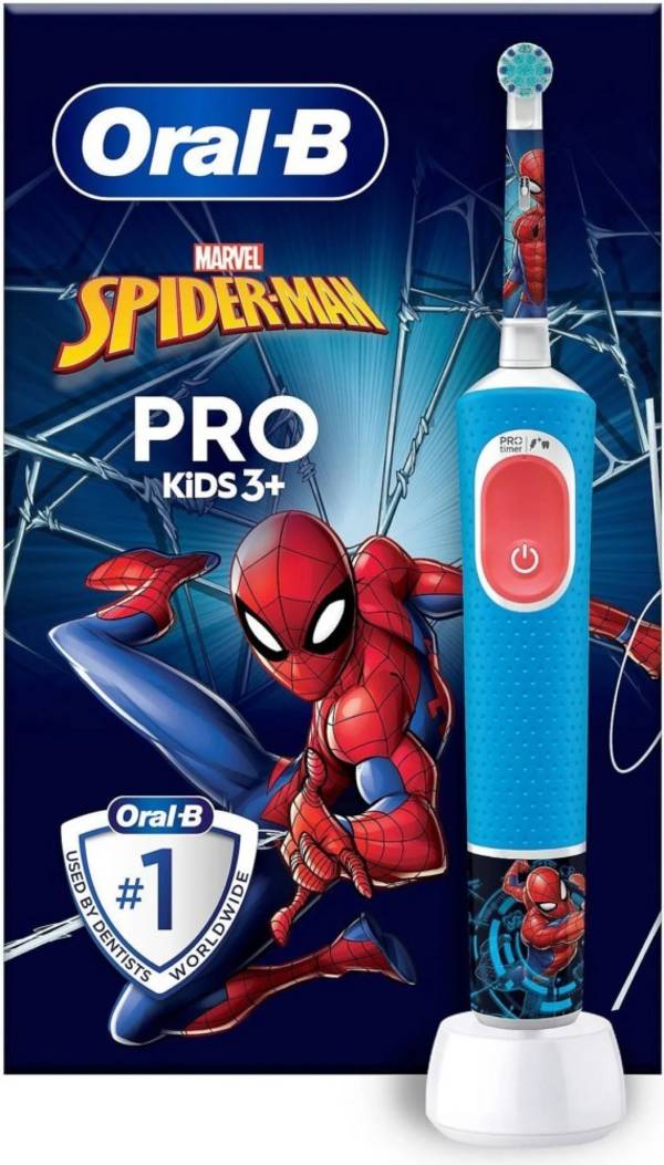 Oral-B Kids 8006540772768, Kinder, Rotierende Zahnbürste, Tägliche Pflege, Sensibel, Mehrfarbig, Rund, Akku