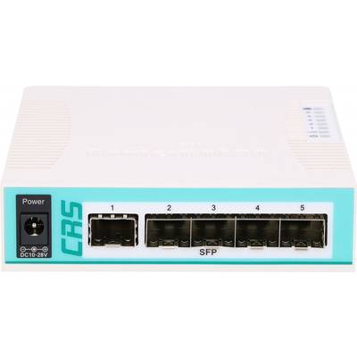 MikroTik CRS106-1C-5S L5 5xSFP 1G, 1xGigabit LAN PoE / SFP combo, Desktop case (MT CRS106-1C-5S)