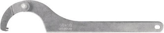 Gelenkhakenschlüssel 165-230x10mm m.Zapfen vernickelt Industrieausf.-0
