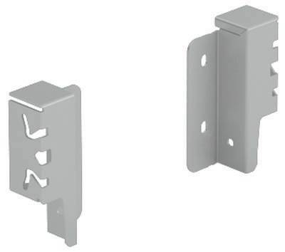 Rückwandverbinder ArciTech STA silber L.94mm HETTICH