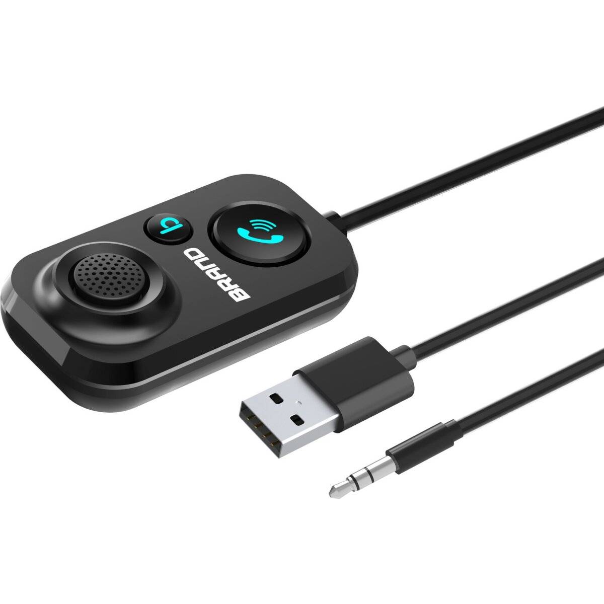 BT 5.0 kabelloser AUX-Adapter für Auto, Audio-Sender und Empfänger-0