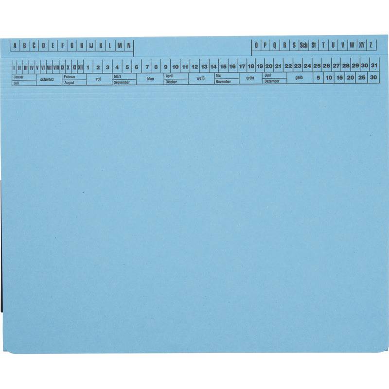 AKTION! SoldanPlus Kanzlei-Hängehefter CLASSIC, 1 Abheftvorrichtung, hellblau