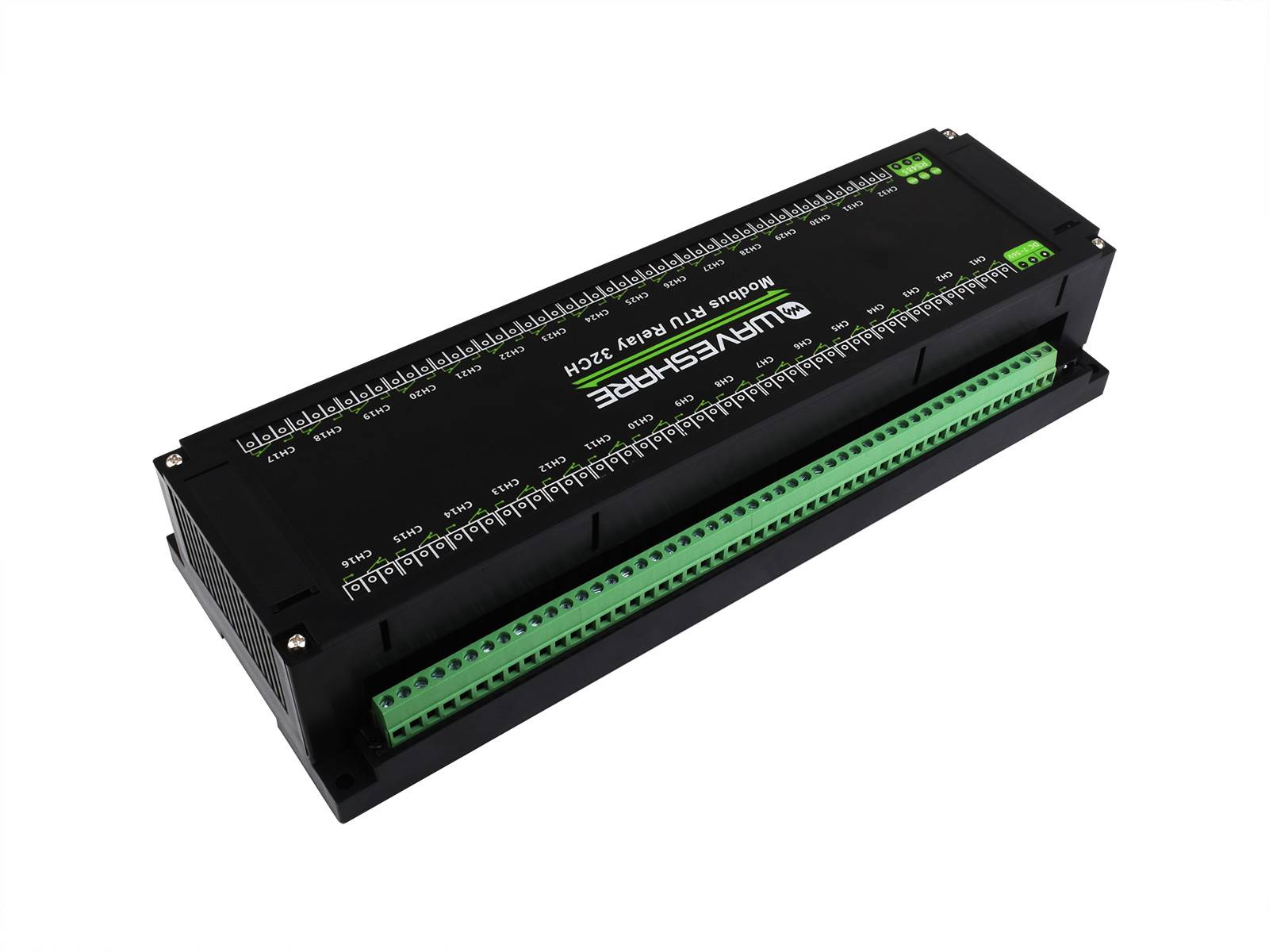 WaveShare Modbus RTU 32CH Relay Module RS485 Interface with Multiple Isolation Protection Circuits-2