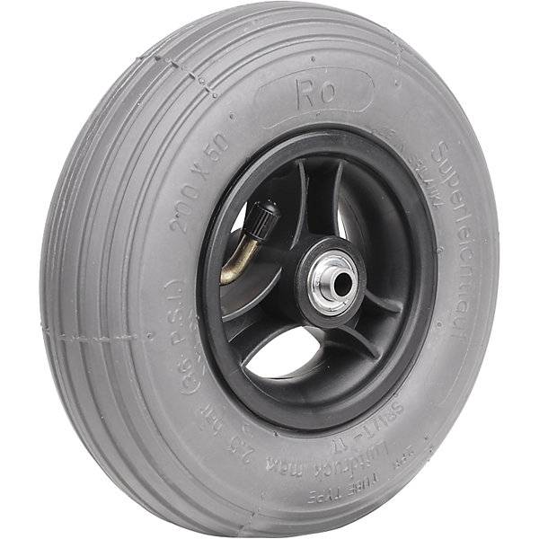 Speichenrad mit Luftbereifung spurlos Rad-ØxB 200 x 50 mm ab 4 Stk. Rolko Kohl Grueber GmbH 65213749