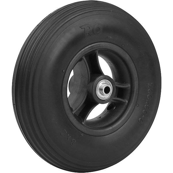 Speichenrad mit PU-Bereifung Rad-Ø x Breite 200 x 50 mm ab 4 Stk. Rolko Kohl Grueber GmbH 65215349-0