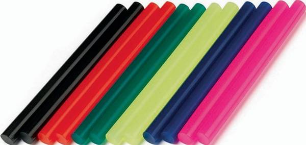 Farb-Klebestifte DREMEL® D.7mm L.100mm Temperatur 105-140°C BOSCH