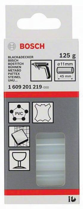 Schmelzkleber, 11 x 45 mm, 125 g, transparent-1