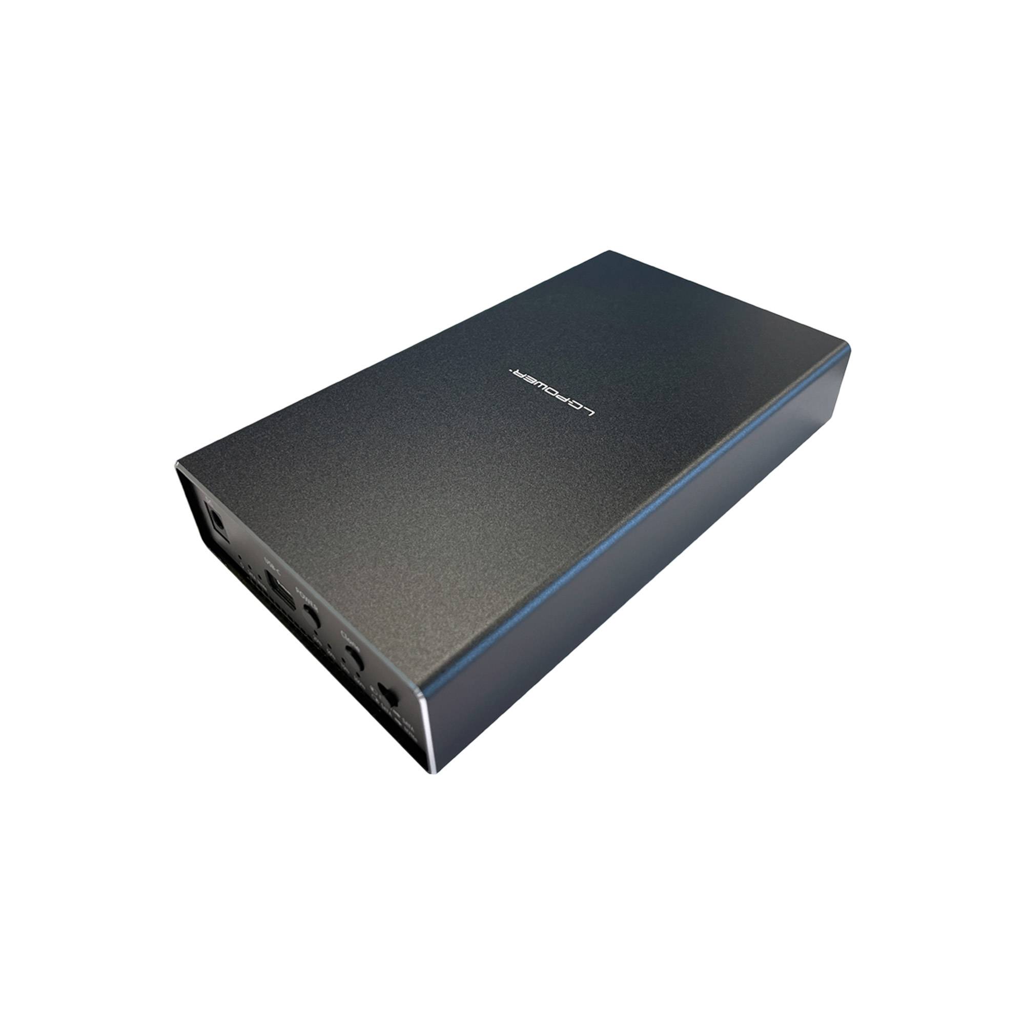 LC-POWER - LC Power LC-DOCK-C-35-M2 - HDD / SSD Dockingstation - M.2 - 2 Sender/Kanal - M.2 Card (PCIe NVMe & SATA)-1