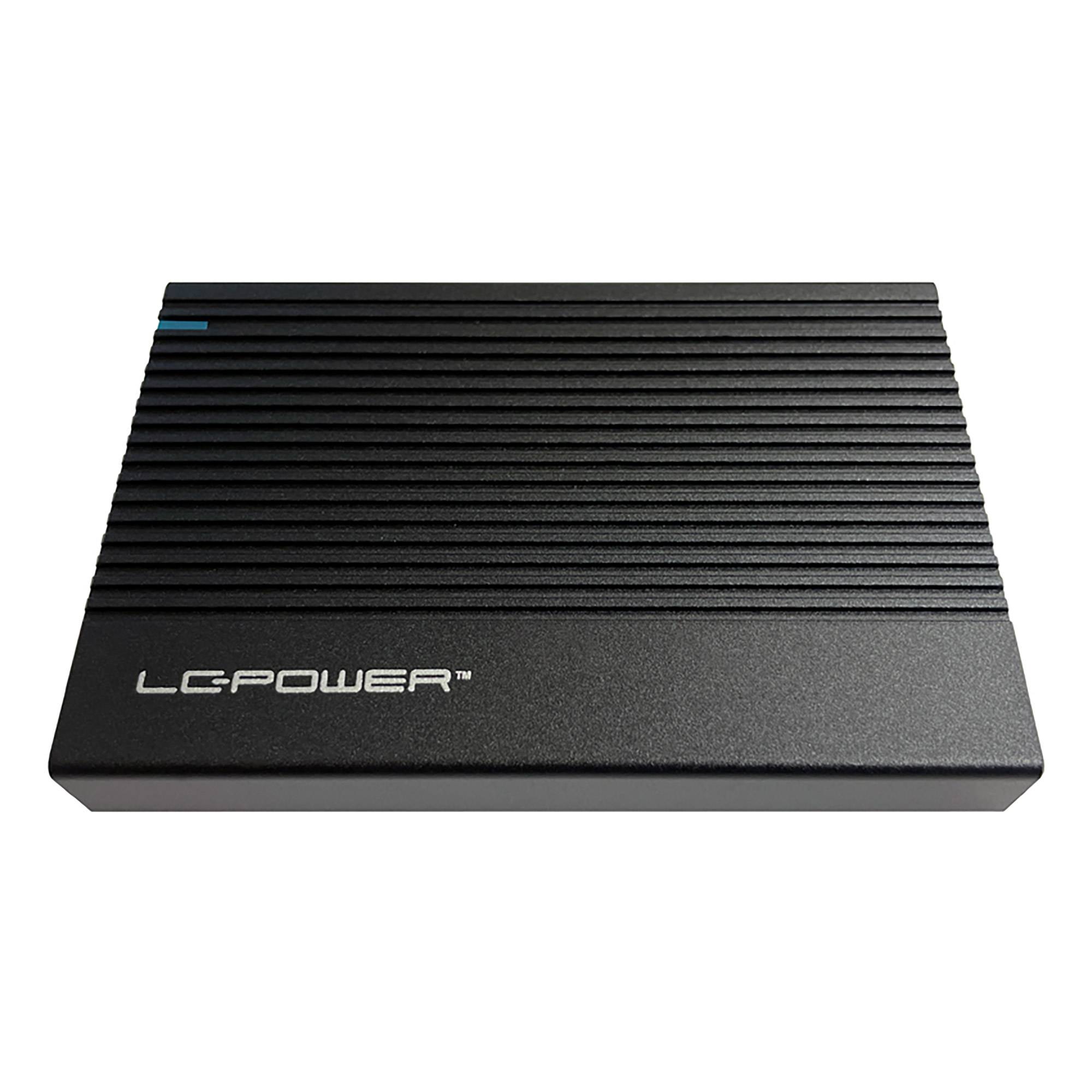 LC-Power 2.5" 6,3 cm USB3.2 black 10 GB/s 2,5" USB 3.0-3