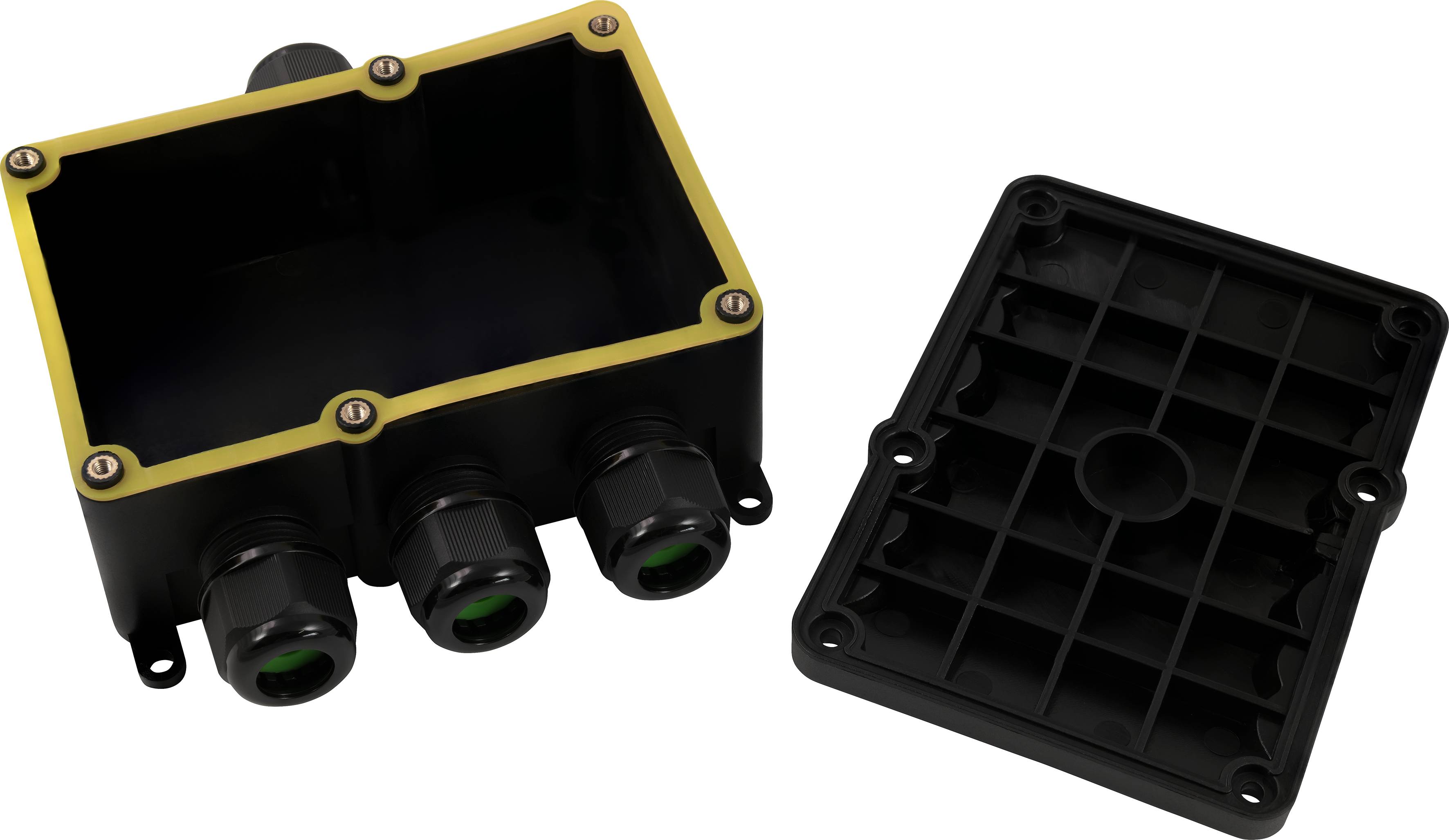 McPower - Kabelverbinder-Box, wasserdicht IP68, für 4 Kabel-4