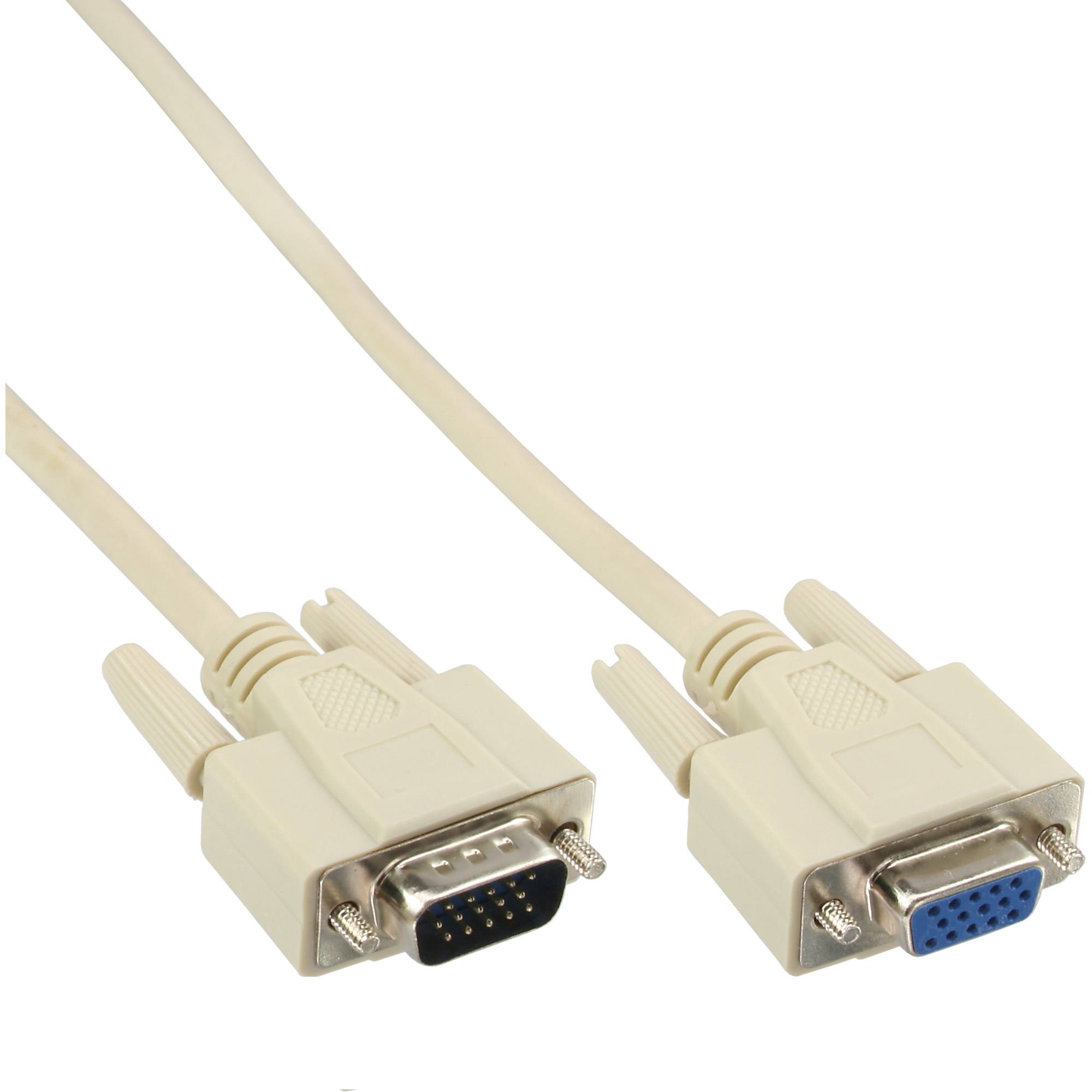 InLine® VGA Verlängerung, 15pol HD Stecker / Buchse, 2m-0