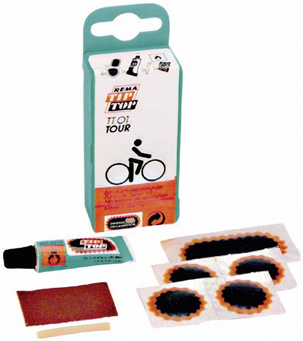 TipTop Rema Tip-Top TT-01 Tour Fahrrad Flickzeug 5teilig