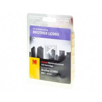 Kodak 185B098101 Brother LC980BK DCP/MFC - Original - Schwarz-0