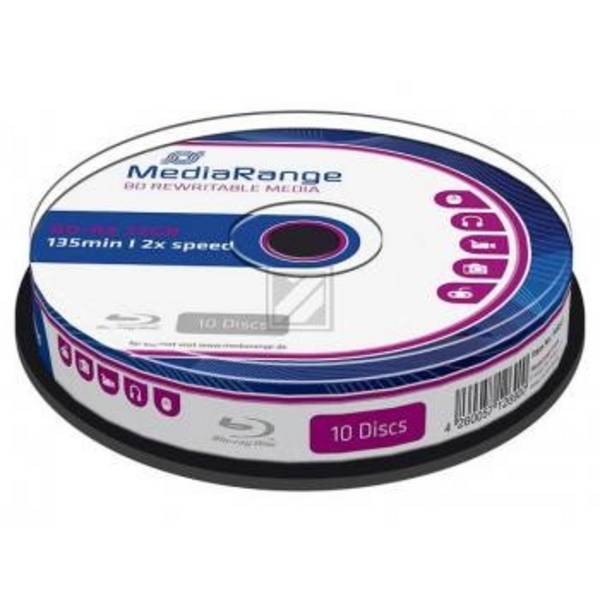 MEDIARANGE BD-RE 25GB 2x(10) CB