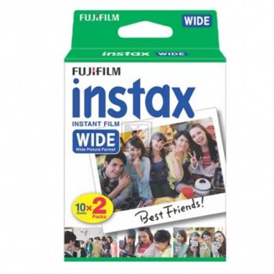 Fujifilm Instax Film Wide 16385995 Instant Film 2X10 Blatt