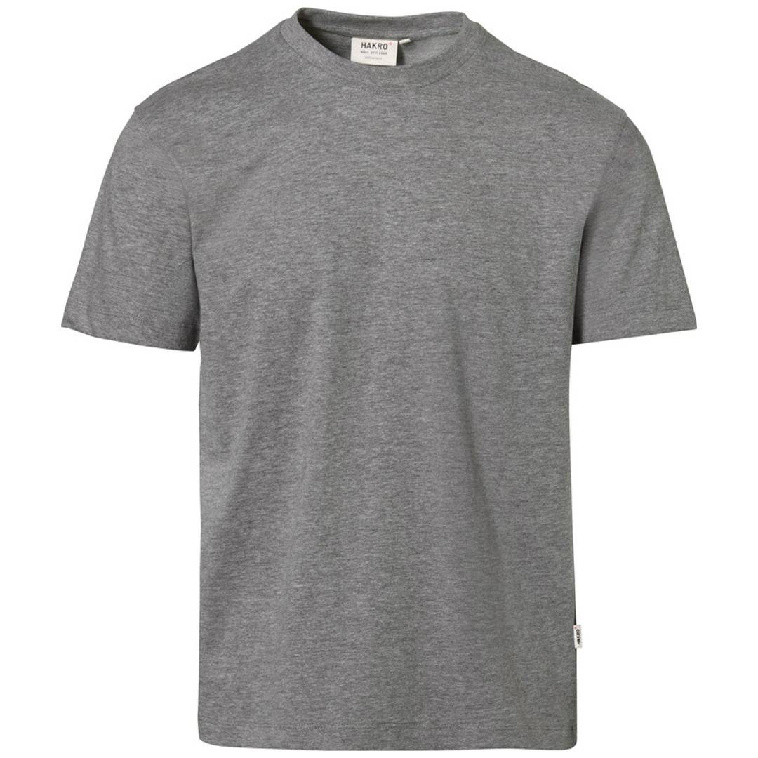 HAKRO T-Shirt Heavy Herren #293 Gr. XL grau-meliert