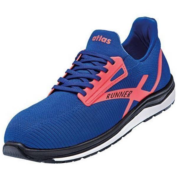 Atlas Sicherheitshalbschuh Runner 45 S1P ESD SRC DGUV Gr. 45 neonblau