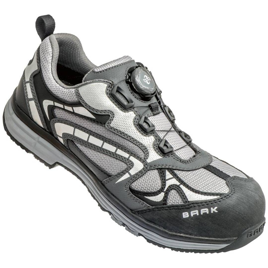 Baak Sicherheitshalbschuh Captain Jogi 5080 S1P ESD SRC GDUV Gr.39 grau/schwarz-0