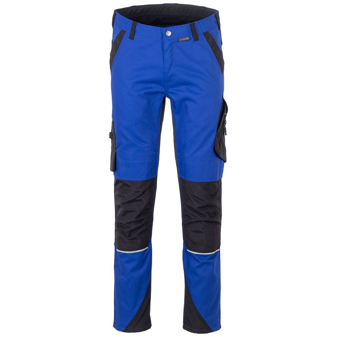 Planam Bundhose Norit Herren Gr. 106 kornblau/schwarz