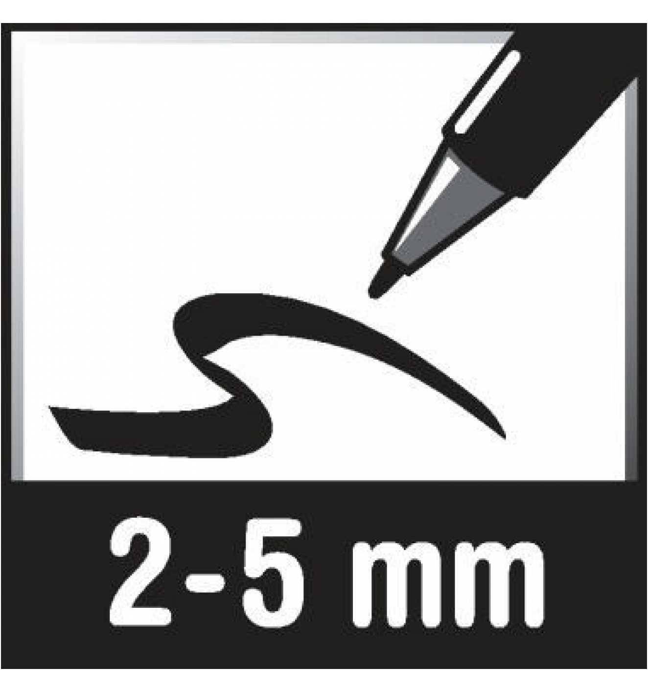 STAEDTLER Flipchartmarker Lumocolor 356 B-2 2-5mm Keilspitze rot-3