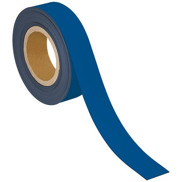 MAUL Kennzeichnungsband magnetisch, 40 mm x 10 m, Farbe blau