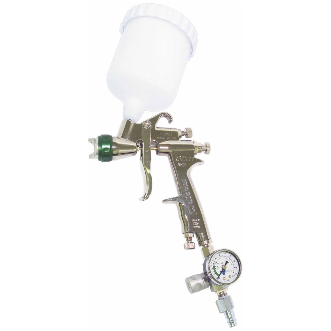 Farbspritzpistole SLIM S HVLP m.Düsensatz 1,9mm nebelarm ELMAG-0