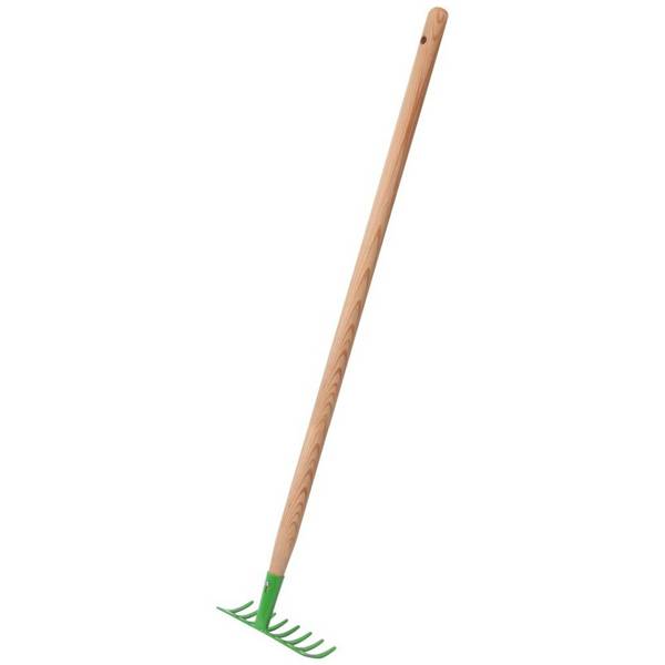 Kinder-Rechen m.Stiel 75 cm 8 Zinken Floraworld