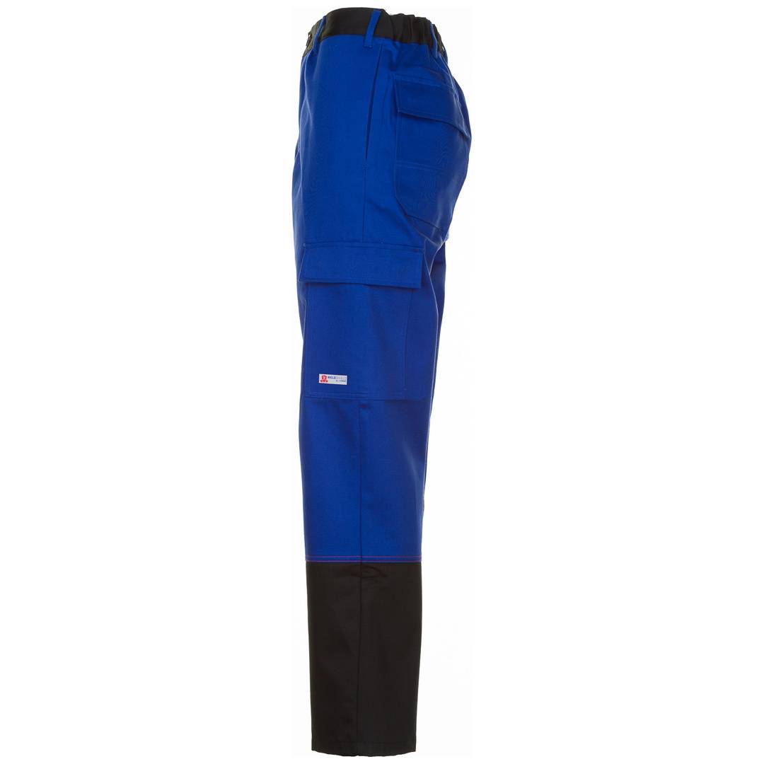 Planam Schweißer-Bundhose Weld Shield 5521 Gr. 50 kornblau/schwarz-1