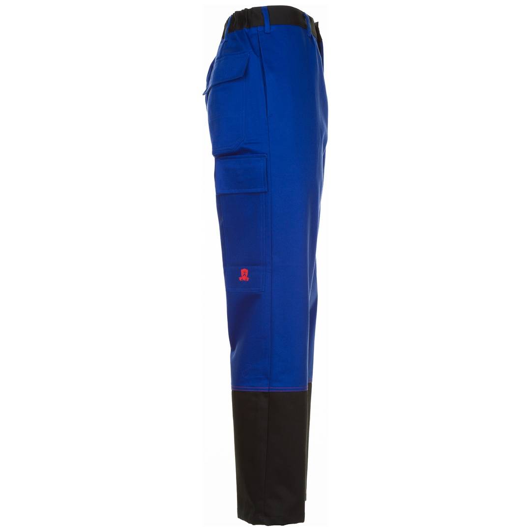 Planam Schweißer-Bundhose Weld Shield 5521 Gr. 50 kornblau/schwarz-3