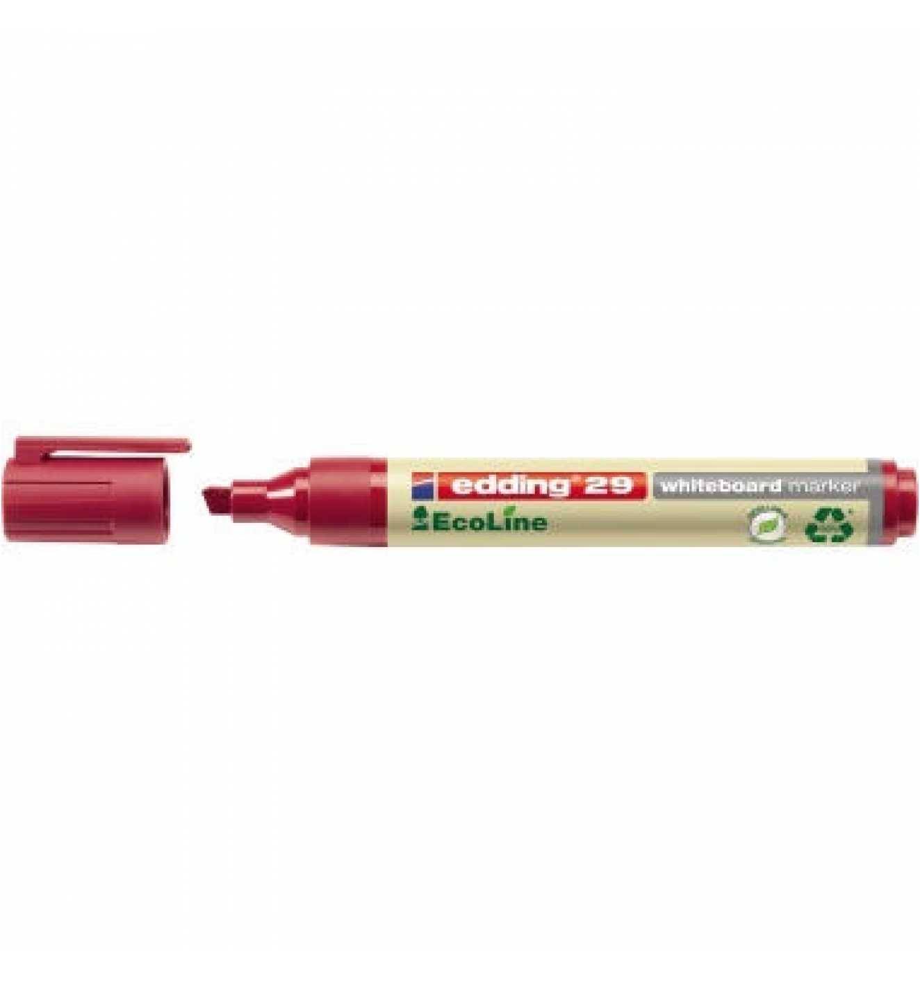edding Boardmarker 29 EcoLine 4-29002 1-5mm Keilspitze rot-0
