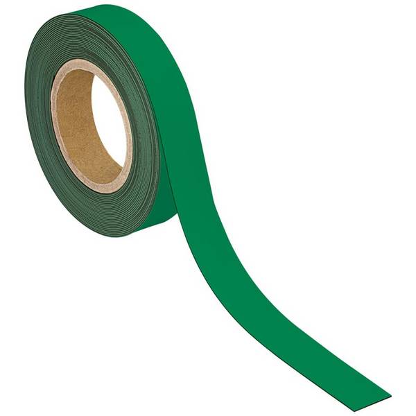 MAUL Kennzeichnungsband magnetisch, 30 mm x 10 m, Farbe grün