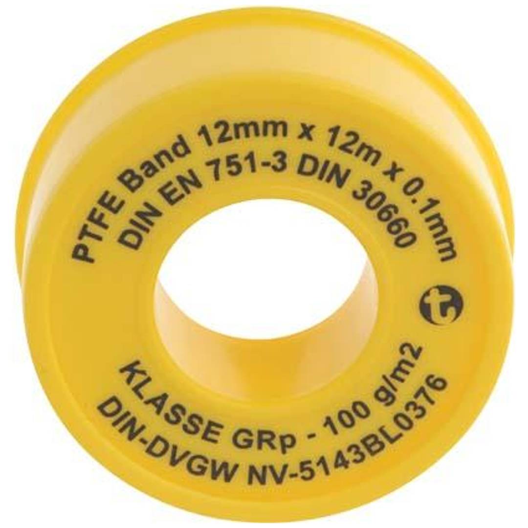 Karasto Dichtbandrolle PTFE 12m x 12mm x 0,1mm-0