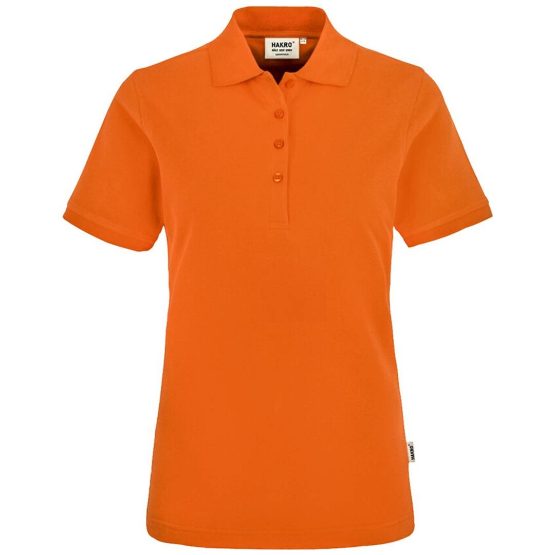 HAKRO Poloshirt Classic Damen #110 Gr. M orange