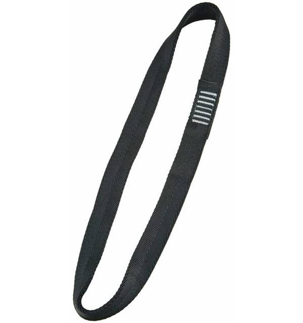 Bandschlinge LOOP 25mm, 0,6m,35KN,schwarz