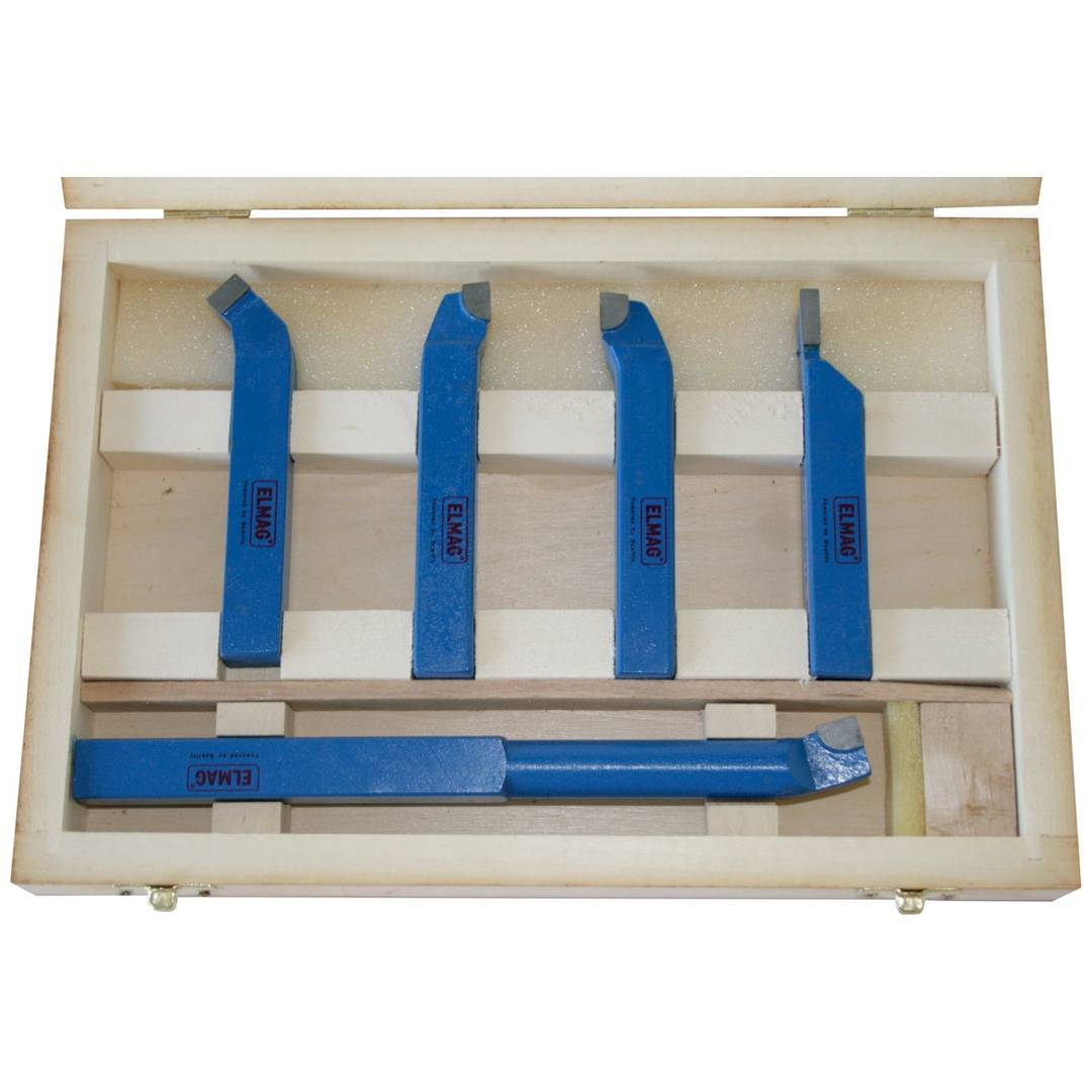 Drehstähle-Satz Maße 10x10mm 5-teilig ELMAG-0