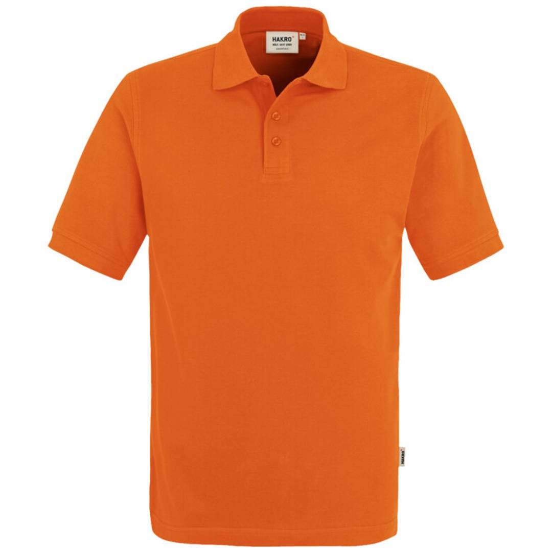 HAKRO Poloshirt Classic Herren #810 Gr. M orange
