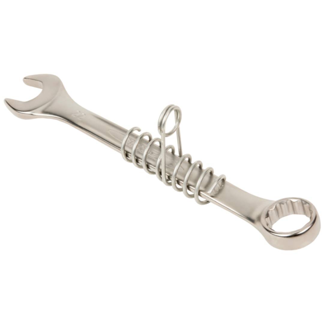 Bahco 8-mm-Ring-Maulschlüssel mit Sicherheitsfeder, 130 mm