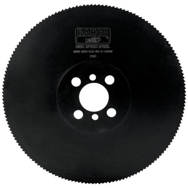 Bahco 250-mm-HSS-Kreissägeblatt mit Bohrung 40-2 und BW5-Verzahnung 2 mm
