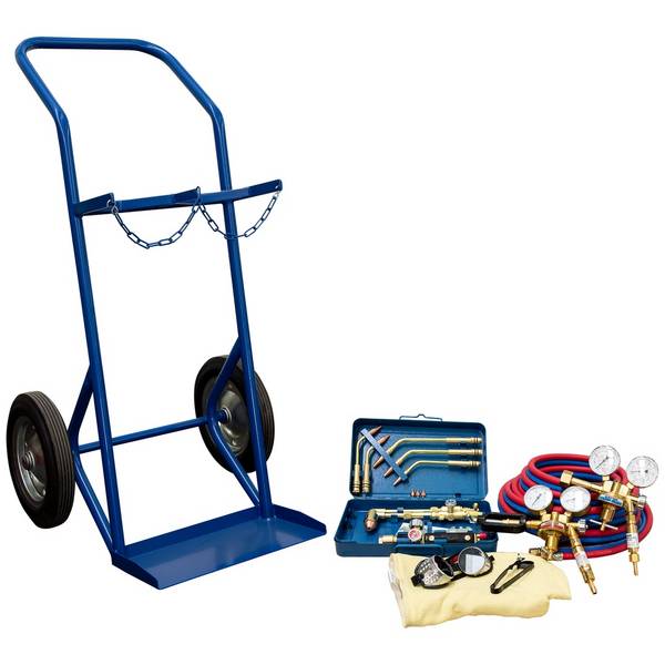 AUTOGEN-Komplett-Set KEK 17 10m f.2x50l o.Gasflaschen ELMAG